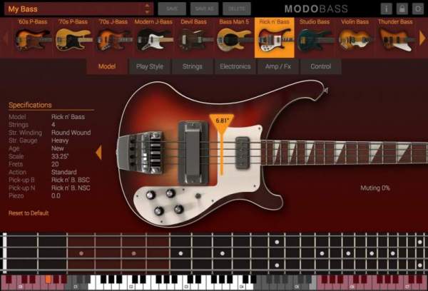 Modo Bass Virtueller E-Bass
