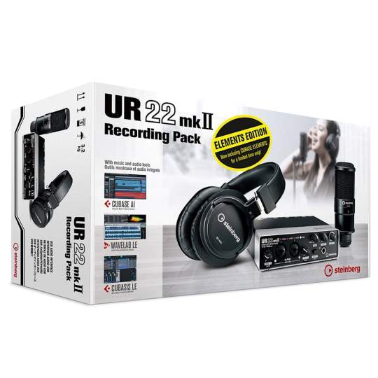 UR22 MKII Recording Pack Elements Edition