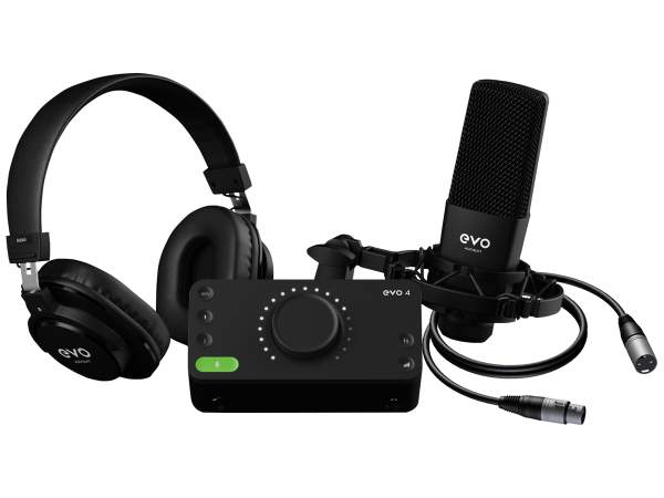 EVO Start Recording Bundle Audio Interface Recording Set