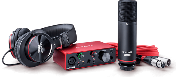 Scarlett Solo Studio (3rd Gen) USB Audiointerface Recording