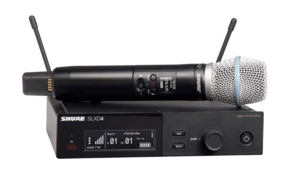 SLXD24E/B87A-G59 SLXD Handsendersystem Beta87A G59 (470-514 MHz)