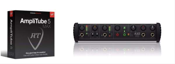 AXE I/O + AmpliTube 5 MAX