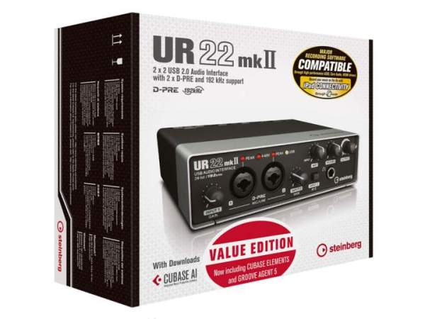 UR22 MK2 Value Edition USB Audiointerface