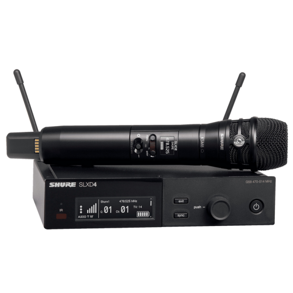 SLXD24E/K8B-S50 SLXD Handsendersystem KSM8B 823-832 & 863-865 MHz