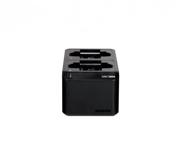 SBC203-E 2-fach-Ladestation für SB903 Lithium-Ionen-Akkus