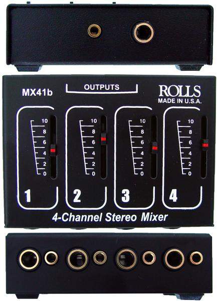 MX 41b 4-Kanal Stereo Mini-Mixer