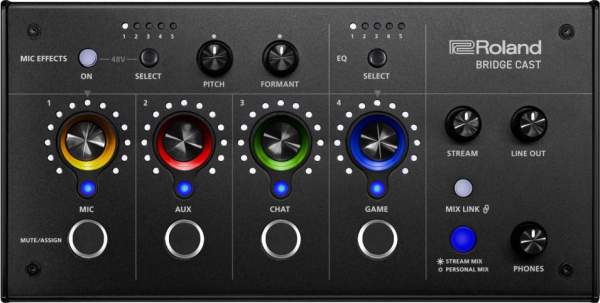 Bridge Cast Dual Bus Gaming Audio Mixer
